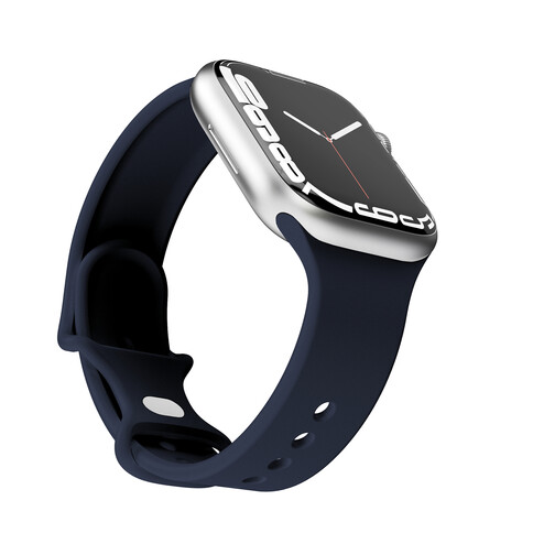 Vonmählen Silikon Loop One für Apple Watch 38/40/41 mm, blau