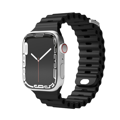 Vonmählen Oceanarmband für Apple Watch 38/40/41 mm, schwarz
