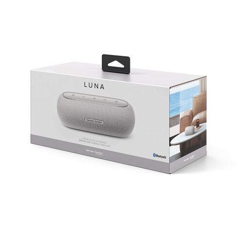 Harman/Kardon Luna tragbarer Bluetooth Lautsprecher, grau