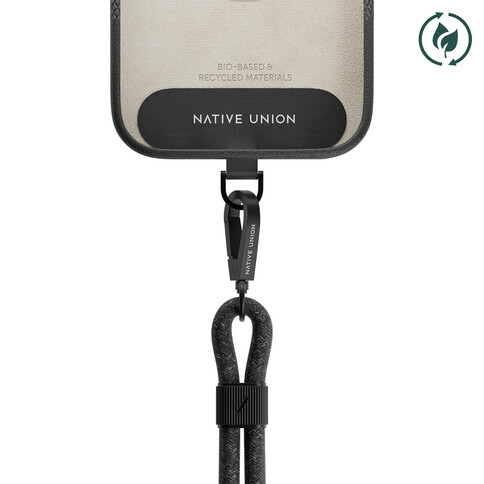 Native Union City Grip Handlanyard, schwarz