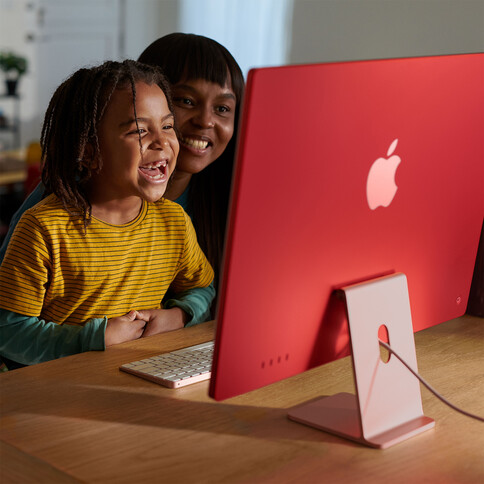 iMac 24&quot; mit 4.5K Retina Display, M3 Chip 8-Core CPU und 10-Core GPU, 8GB, 512GB SSD, blau