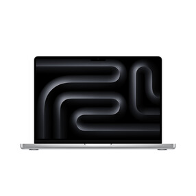 MacBook Pro 14" mit M3 Chip 8-Core CPU und 10-Core GPU, 8GB, 512GB SSD, silber