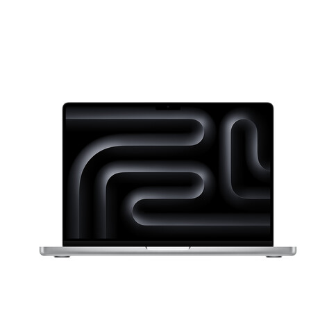 MacBook Pro 14&quot; mit M3 Pro Chip 11-Core CPU und 14-Core GPU, 18GB, 512GB SSD, silber