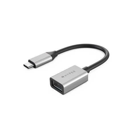 Hyper - HyperDrive USB-C auf USB-A Adapter, silber