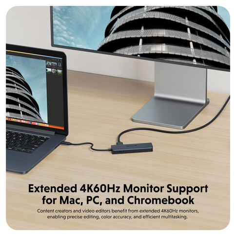 Hyper - HyperDrive Next 6-Port-USB-C-Hub, mitternachtblau