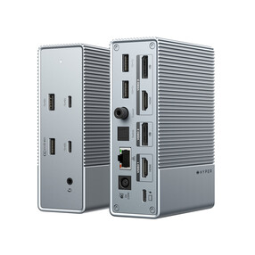 Hyper - HyperDrive GEN2 15-Port USB-C Docking Station, silber