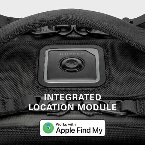 Hyper - HyperPack Pro Rucksack mit Apple Find My Compatible Standortmodul