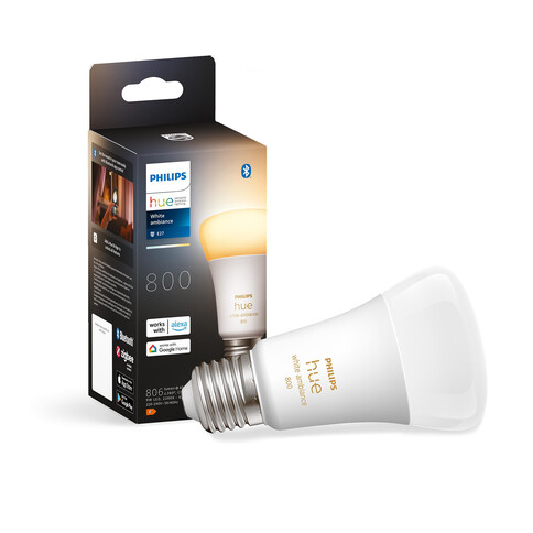 Philips Hue White Ambiance E27 Einzelpack 1x806lm Bluetooth