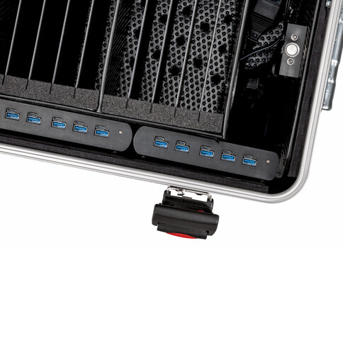 PARAT Case TC15, TwinCharge, USB-C, ohne Kabel, schwarz