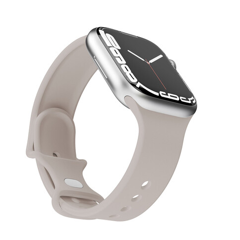 Vonmählen Silikon Loop One für Apple Watch 38/40/41 mm, beige