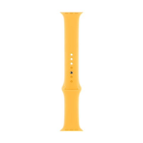 Apple Watch 45mm Sportarmband, gelb, S/M
