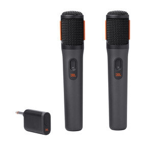 JBL digitales kabelloses Mikrofon für Partybox, schwarz