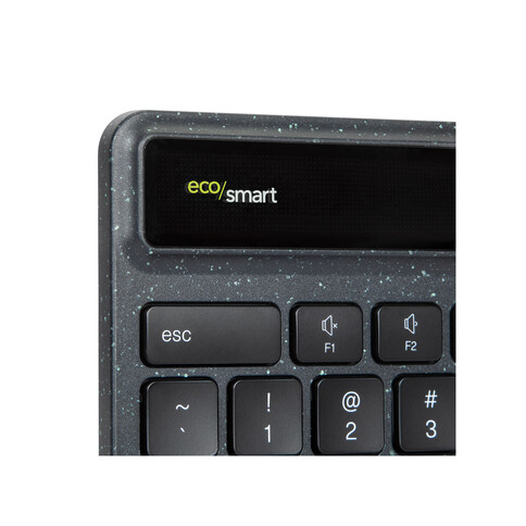 Targus EcoSmart Energieerfassende antimikrobielle Bluetooth Tastatur (DE), schwarz