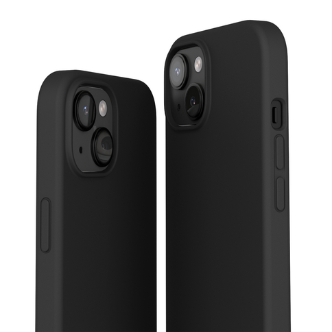 Vonmählen Eco Silicone Case. iPhone 15, schwarz