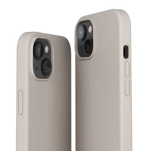 Vonmählen Eco Silicone Case. iPhone 15 Plus, beige