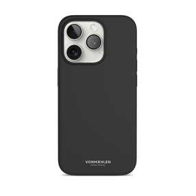 Vonmählen Eco Silicone Cas. iPhone 15 Pro Max, schwarz
