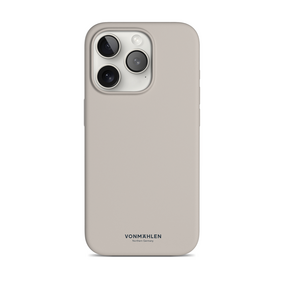 Vonmählen Eco Silicone Cas. iPhone 15 Pro Max, beige