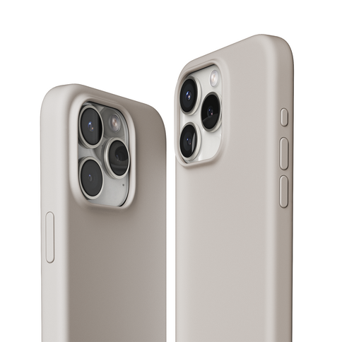 Vonmählen Eco Silicone Cas. iPhone 15 Pro Max, beige