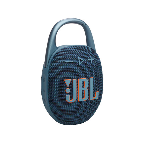 JBL Clip5, Bluetooth-Lautsprecher mit Karabinerhaken, blau