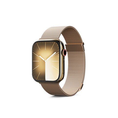 Epico Watch Strap Milanese+ 45/49mm, gold