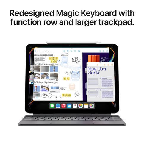 Apple iPad Pro 11&quot; Wi-Fi + Cellular mit Standardglas, 512GB, space schwarz