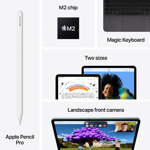 Apple iPad Air 13&quot; Wi-Fi, 128GB, polarstern