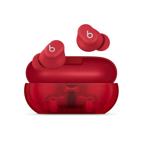 Sie sehen das Produkt Beats Solo Buds, komplett kabellose In-Ear Kopfhörer, transparent rot, Produktbild: 01 Beats Solo Buds, komplett kabellose In-Ear Kopfhörer, transparent rot