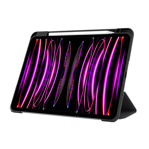 dbramante London Multi-View Slim Folio Case für iPad Pro 11&quot; (2024/5. Gen), schwarz