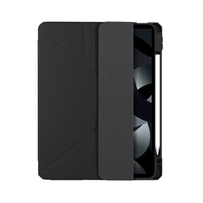 dbramante London Multi-View Slim Folio Case für iPad Air 11" (2024/6. Gen), schwarz