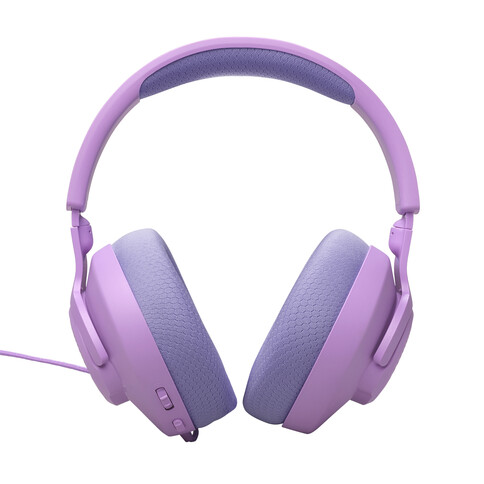 JBL Quantum 100 M2, kabelgebundenes Over-Ear-Gaming-Headset mit Mikrofon, lila