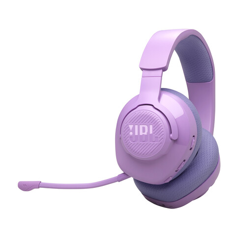 JBL Quantum 360, kabelloses Over-Ear-Gaming-Headset mit Mikrofon, lila