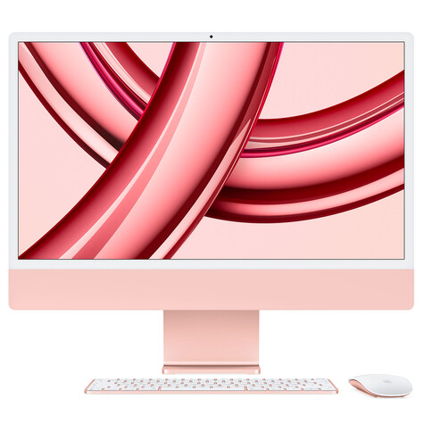 iMac 24&quot; M3 8C CPU u. 10C GPU - PI/24 RET/1 TB SSD/16 GB/MAGM&amp;TP/GER