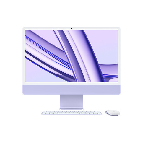 iMac 24&quot; M3 8C CPU u. 10C GPU - VI/24 RET/1 TB SSD/16 GB/MAGM&amp;TP/CRO