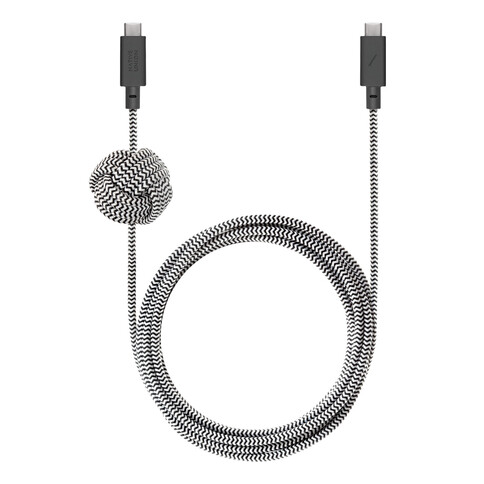 Native Union Anchor USB-C auf USB-C Kabel 3m, zebra