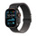 Apple Watch Ultra 2 GPS + Cellular, Titan schwarz, 49mm mit Milanaise-Armband, Titan schwarz - L