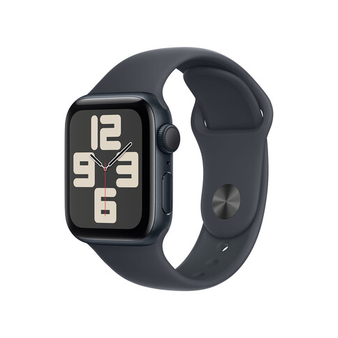 Apple Watch SE GPS, Aluminium mitternacht, 40mm mit Sportarmband, mitternacht - M/L