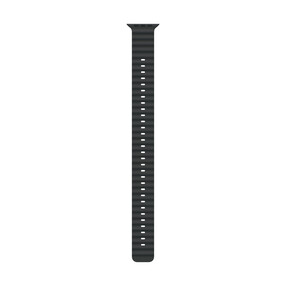 Apple Watch 49mm Verlängerung Ocean-Armband, schwarz - Gehäusefarbe natur