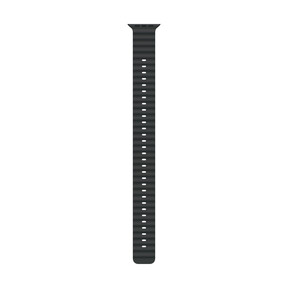 Apple Watch 49mm Verlängerung Ocean-Armband, schwarz - Gehäusefarbe natur