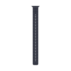 Apple Watch 49mm Verlängerung Ocean-Armband, blau - Gehäusefarbe schwarz
