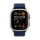 Apple Watch 49mm Trail-Loop, blau - M/L - Gehäusefarbe natur