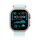 Apple Watch 49mm Ocean-Armband, kristallblau - Gehäusefarbe natur