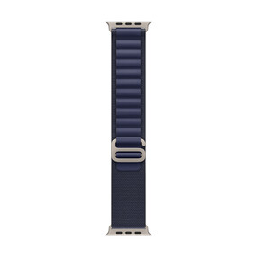 Apple Watch 49mm Alpin-Loop, marine - medium - Gehäusefarbe natur