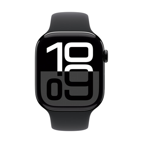 Apple Watch 46mm Sportarmband, schwarz - XL