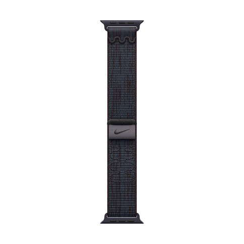 Apple Watch 46mm Nike Sport Loop, schwarz/blau