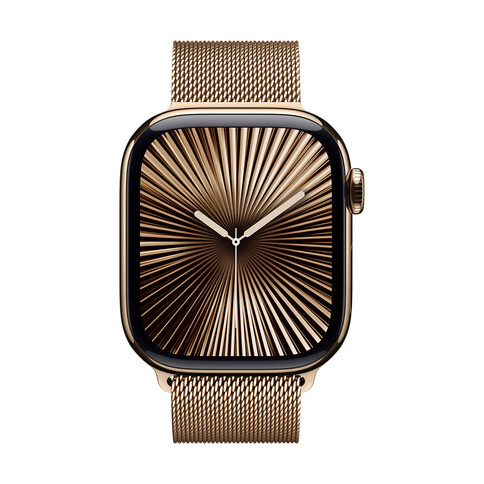 Apple Watch 42mm Milanaise-Armband, gold