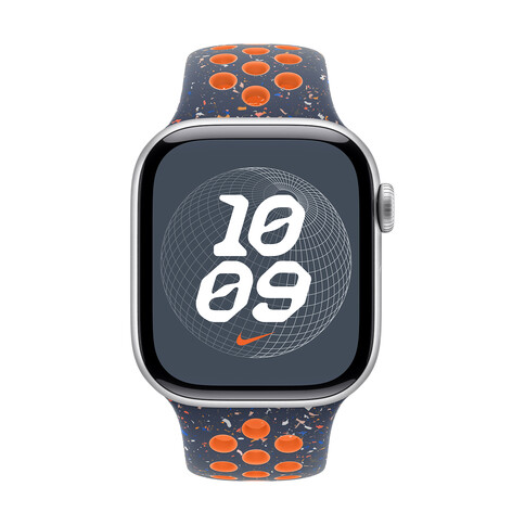 Apple Watch 40mm Nike Sportarmband, blue flame - M/L