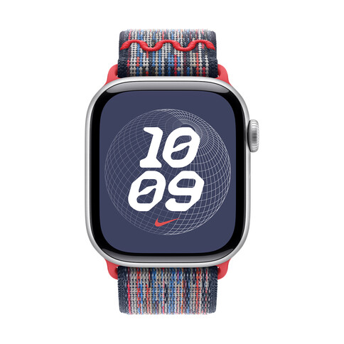 Apple Watch 40mm Nike Sport Loop, blau/rot