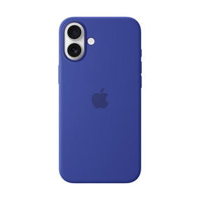 Apple iPhone 16 Plus Silikon Case mit MagSafe, ultramarin