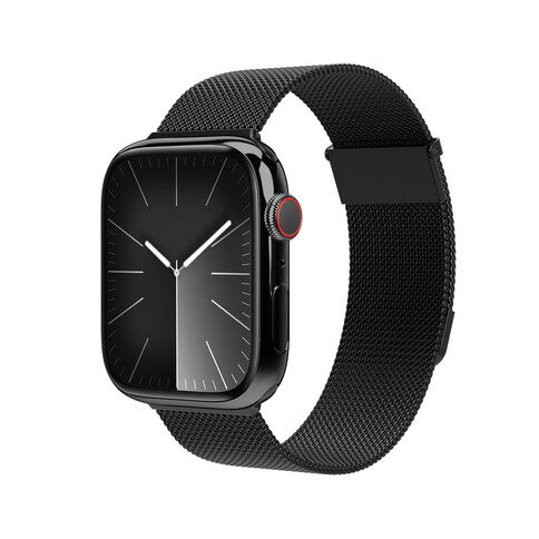 Vonmählen Milanese-Armband 2 für Apple Watch 38/40/41 mm, schwarz