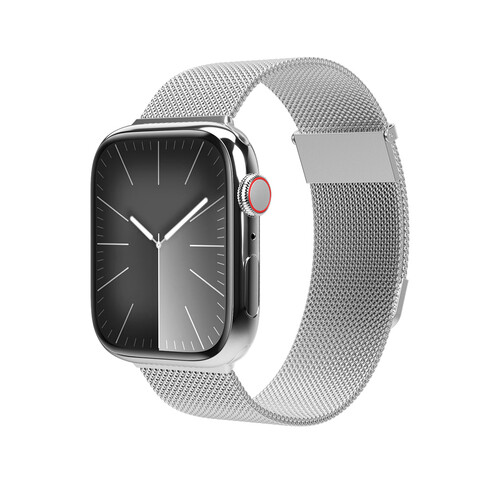 Vonmählen Milanese-Armband 2 für Apple Watch 38/40/41 mm, silber